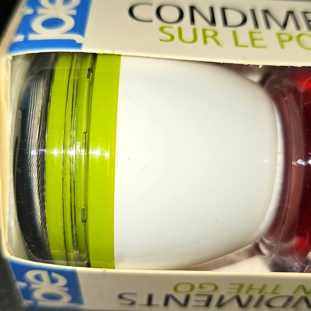 Joie MSC Condiments On The Go Containers Multicolor BPA Free 3-Piece Set Travel - Picture 6 of 10